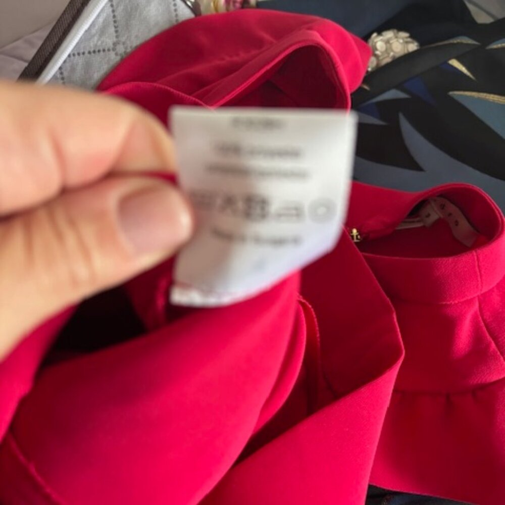 Sandro Flutter Sleeve Mini Peplum Dress - image 4